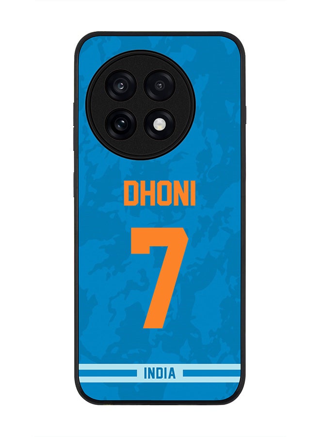 Stylizedd For OnePlus 13R / Ace 5 Pro Case,Slim fit Camera Protection, Shockproof Thin Phone cover  - India MS Dhoni, Jersey No 7