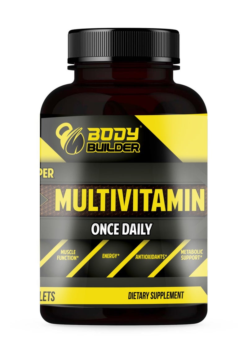Body Builder Super Multivitamin  60 Veggie Tablets  - Image 1