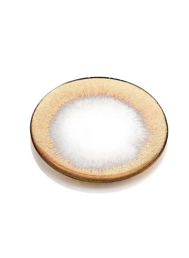 IVV Flat Plate Orizzonte 37 Cm- Clear Gold  - Image 2