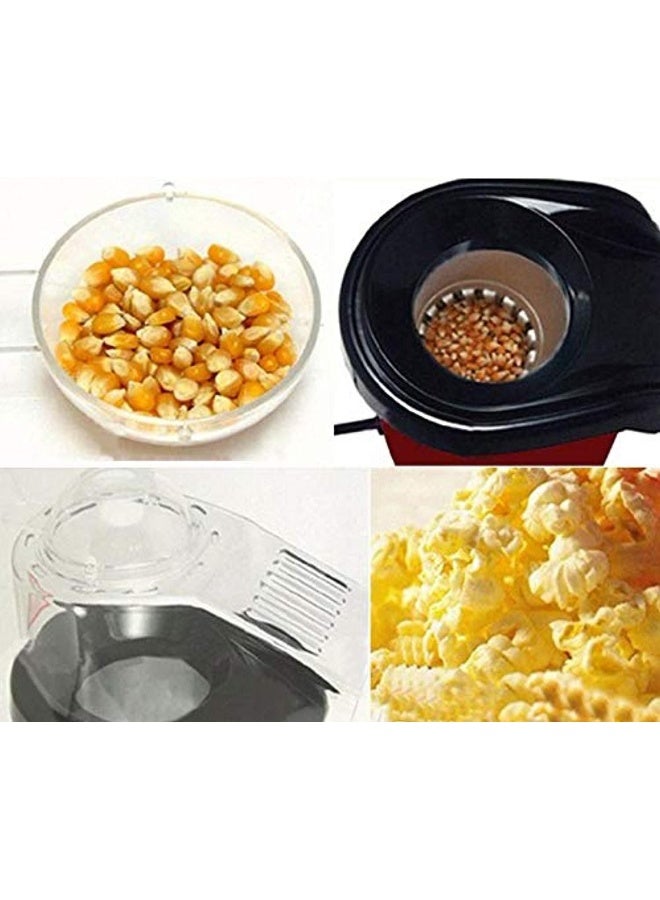 Popcorn Machine Hot air Pop Popper Maker Small Tabletop Home Party Snack - Image 3