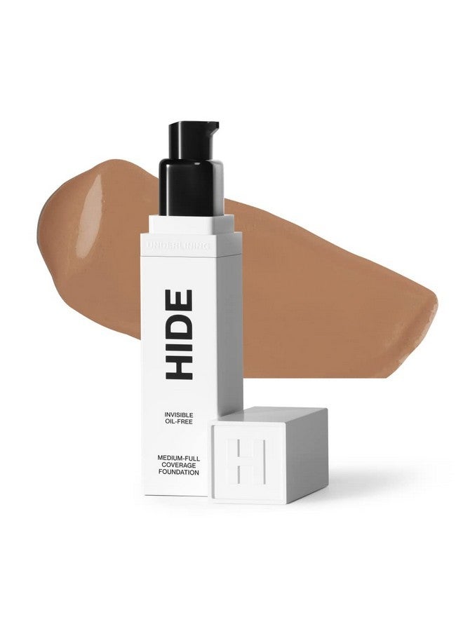 HIDE PREMIUM Liquid Foundation, Multi-Use Waterproof Foundation, Medium/Full Coverage Foundation, Shades for All Skin Types (See Shade Finder), Warm Sand, 1 fl oz - Image 1