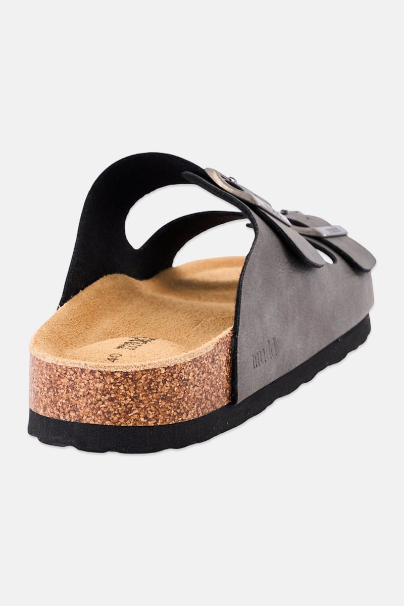 Mudd Men Slip On Cork Sandals, Grey - Image 4