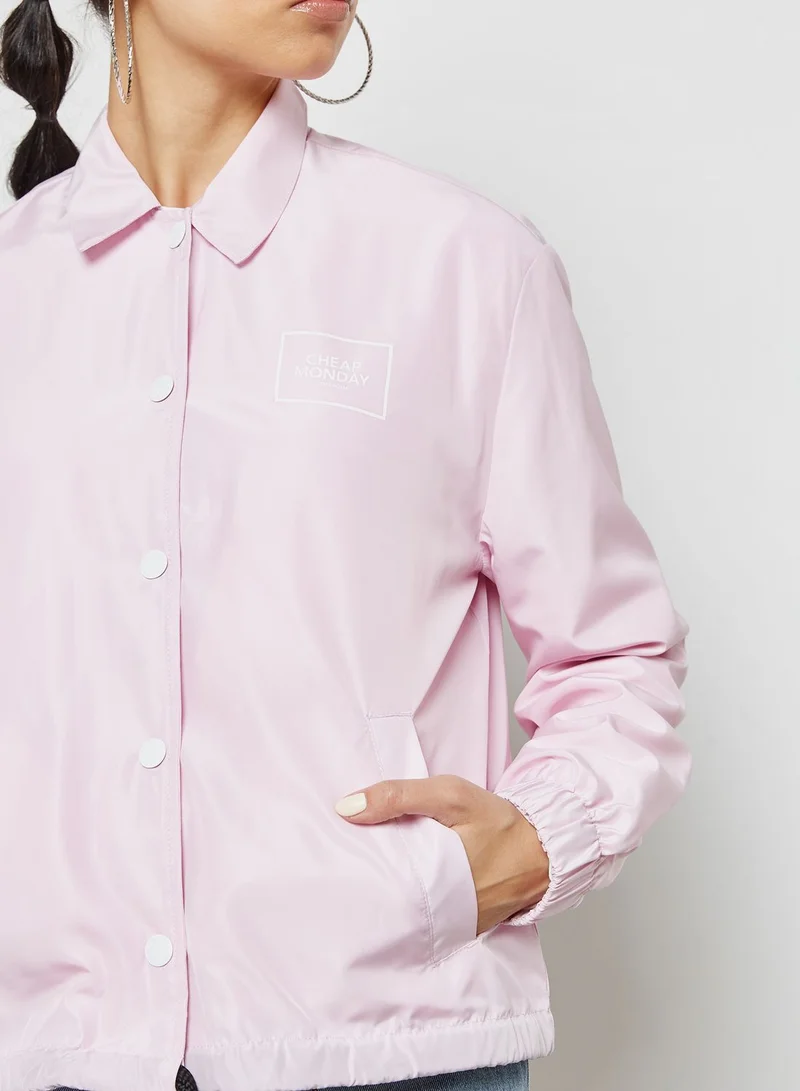 Cheap Monday Logo Windbreaker Jacket