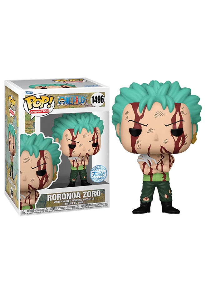 Funko Pop! Animation: One Piece - Zoro "Nothing Happened" (Exc), Collectible Vinyl Figures - Gift Idea - Official Merchandise - Toys for Kids & Adults - Model Figure for Collectors and Display - Image 3