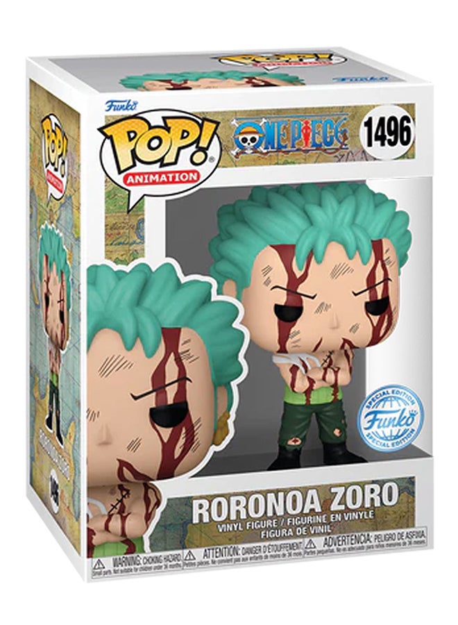 Funko Pop! Animation: One Piece - Zoro "Nothing Happened" (Exc), Collectible Vinyl Figures - Gift Idea - Official Merchandise - Toys for Kids & Adults - Model Figure for Collectors and Display - Image 2