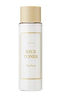 I'M FROM Rice Toner 77.78% Rice Extract from Korea Glow Essence with Niacinamide Hydrating for Dry Skin Vegan Alcohol Free Fragrance Free Peta Approved K Beauty Toner 5.07 Fl Oz  - Image 1
