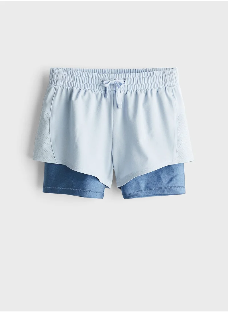 اتش اند ام Kids Double Layered Sports Shorts