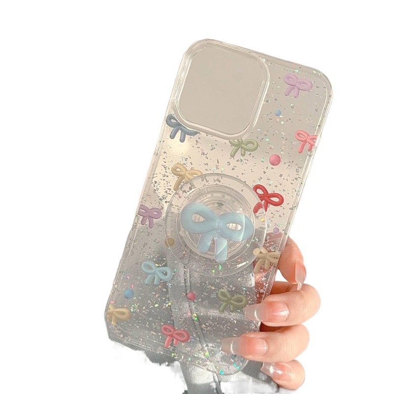 Protective Case | Drop Protection | Kickstand | Clear | Shockproof Cover for iPhone 16 / 16 Plus / 16 Pro / 16 Pro Max - Image 1