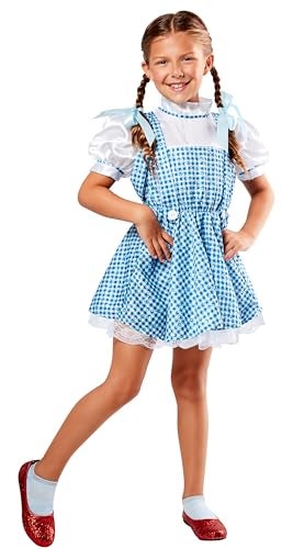 Rubies The Wizard of Oz Dorothy Sequin Costume Dress for Kids Girls Large - Image 1