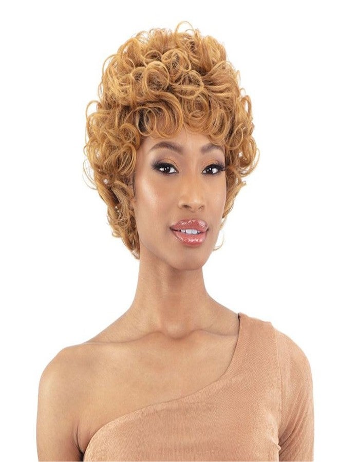 شيك-ان-جو باروكة شعر بشري ممزوج بمزيج من الشعر - فينيكس (اللون: T4/30) - Image 3