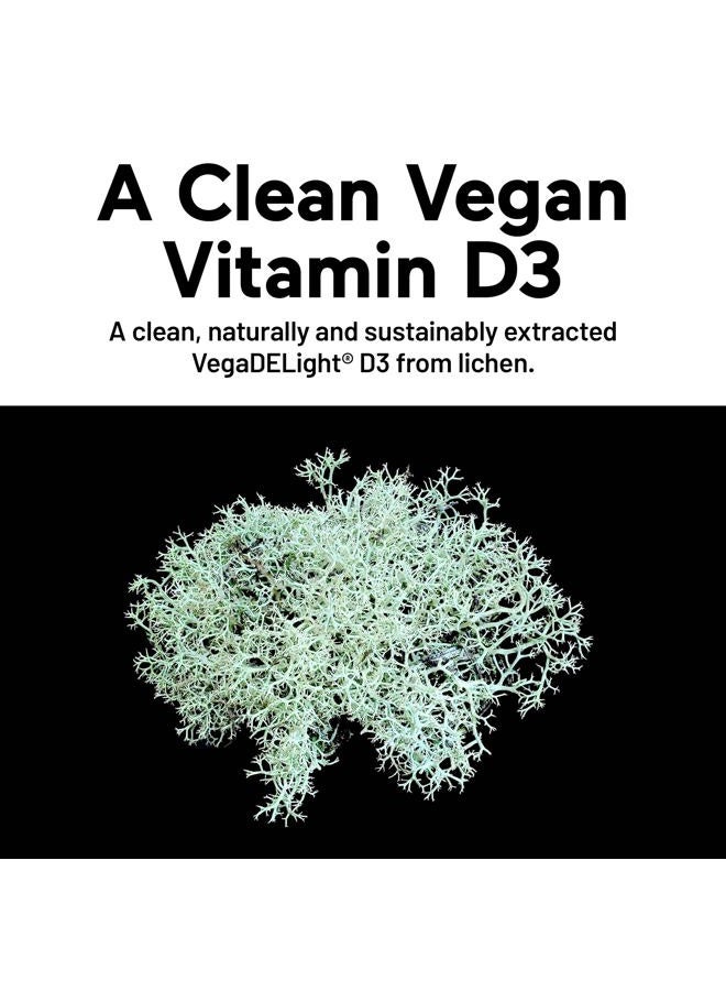 SMARTERNUTRITION Smarter Nutrition Vegan Vitamin D3 5000 IU + Vitamin K2 1100 mcg with Organic Coconut & Olive Oil - D3 K2 Supplement for Immune Support & Bone Health in a Vegan Softgels - 60 Count [30 Day Supply] - Image 3