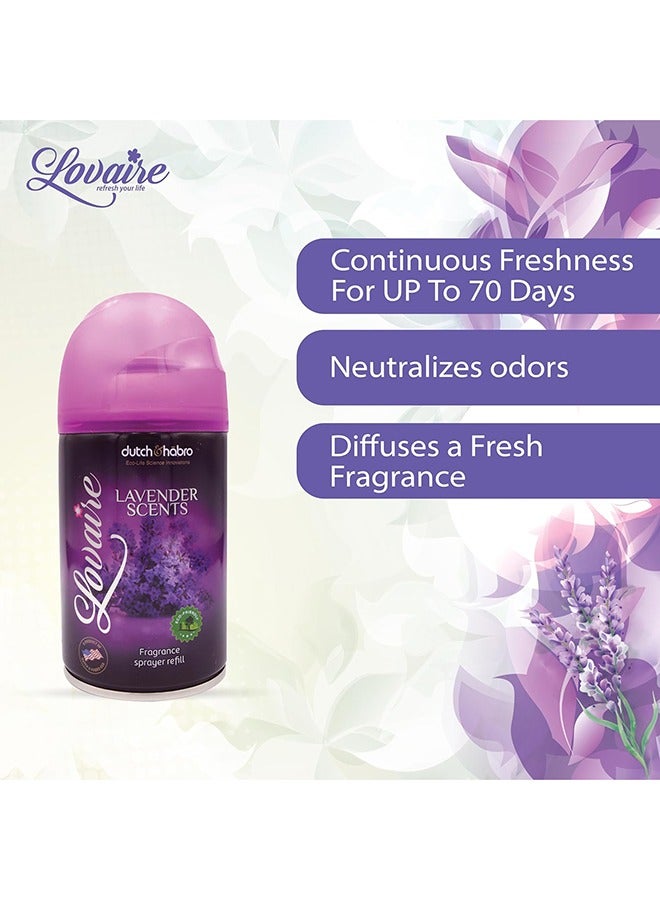Lovaire Automatic Air Freshener Refill- Lavender Scents - Image 3