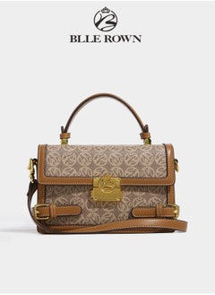 BLLE ROWN Women's Luxury Handbag Elegant Top Handle Satchel Bag with adjustable Strap, Stylish Shoulder Bag Crossbody Bag For Ladies,Ideal Gift for Women,Perfect For Casual & Formal Outfits  - Image 1