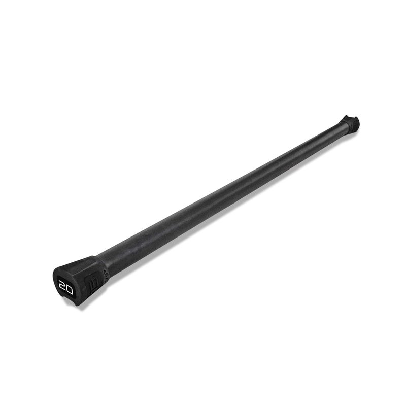 CAP Barbell 20 lb Total Body Workout Weighted Bar - Black | Exercise Bar for Strength Training, Yoga, Pilates, Resistance Training, and Home Gym Workouts - Image 1