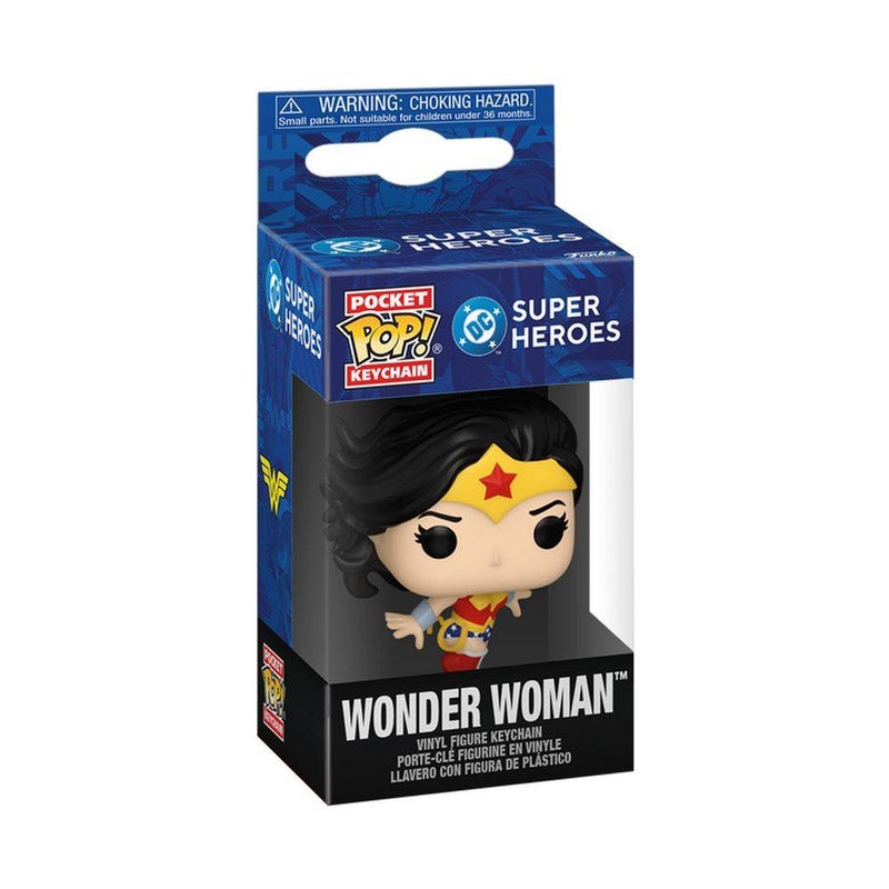 Funko Pocket POP! DC Comics Super Heroes Wonder Woman (DC New Classics) Vinyl Keychain (10.2 cm) - Image 1