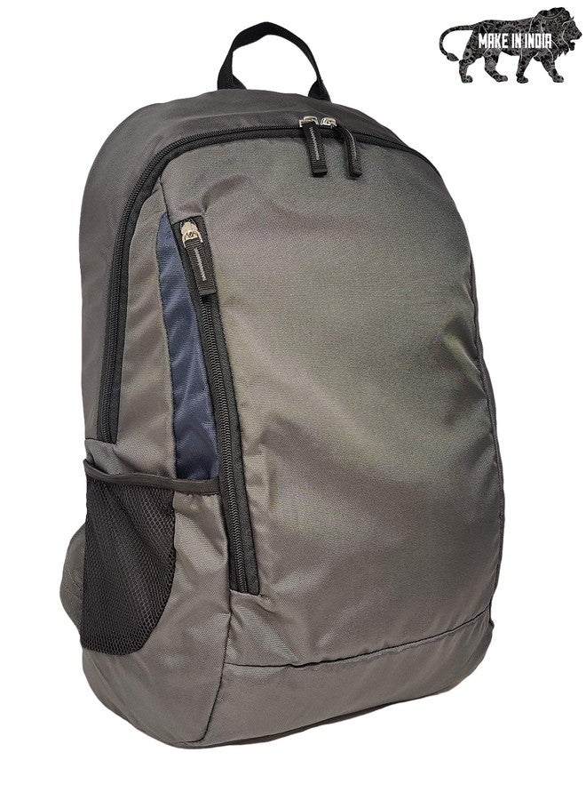 QIPS Everyday 18 Inch 23 Litres Backpack for Laptop up to 16 Inches with YKK Zipper, Grey - Image 2