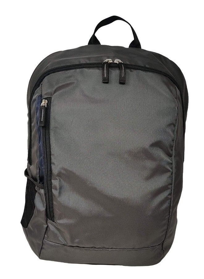 QIPS Everyday 18 Inch 23 Litres Backpack for Laptop up to 16 Inches with YKK Zipper, Grey - Image 1