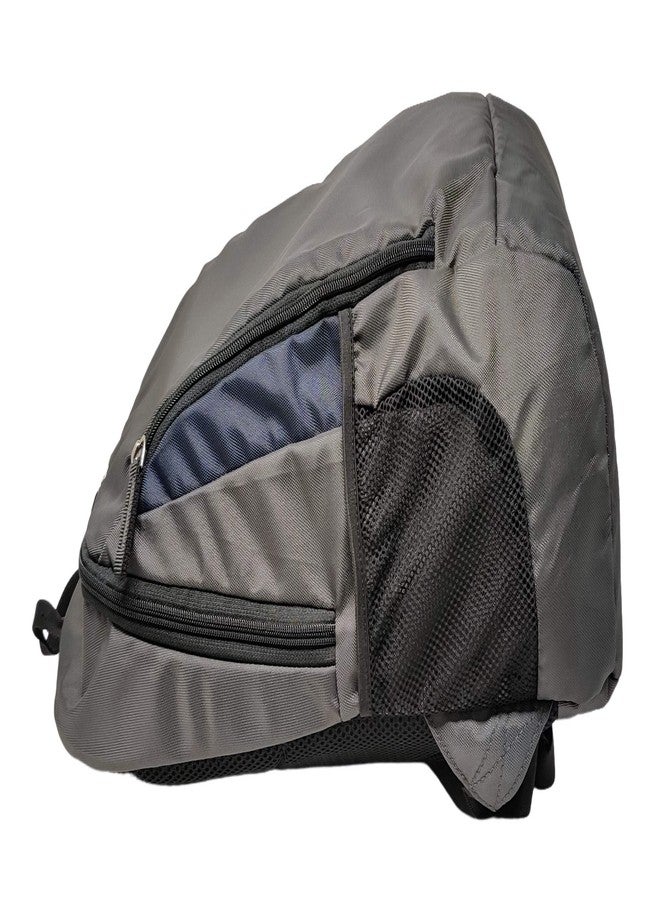QIPS Everyday 18 Inch 23 Litres Backpack for Laptop up to 16 Inches with YKK Zipper, Grey - Image 5