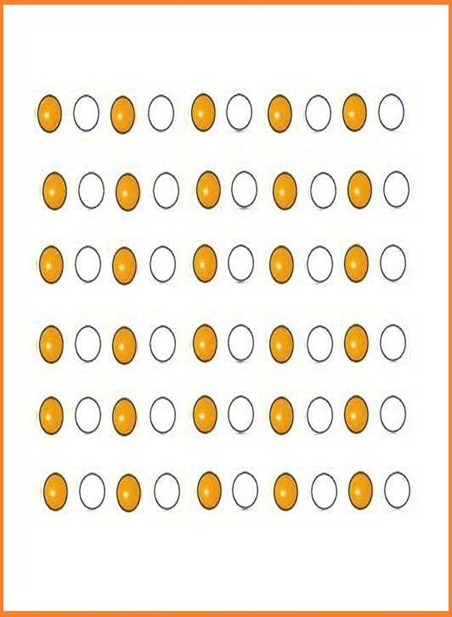 ACi Sujok Byol Magnet Medium Size 5mm Six Set Total-60pc Yellow & White - Image 1