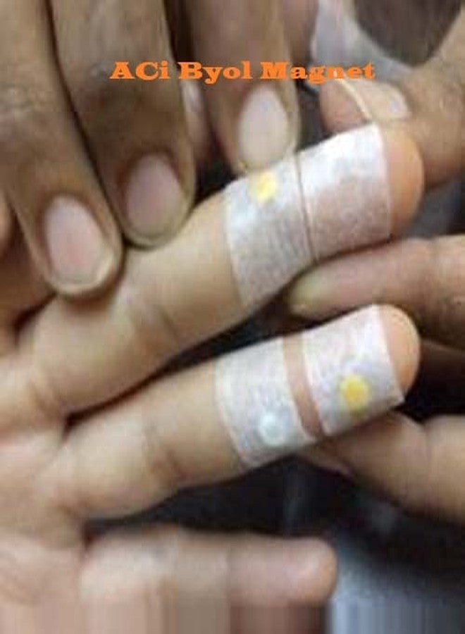 ACi Sujok Byol Magnet Medium Size 5mm Six Set Total-60pc Yellow & White - Image 3