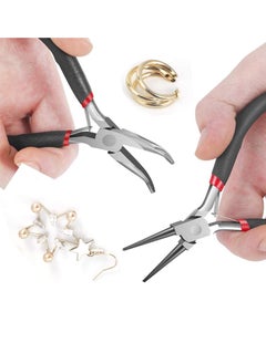 Y&D Handmade black handle double round pliers  - Image 3