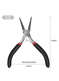Y&D Handmade black handle double round pliers  - Image 5