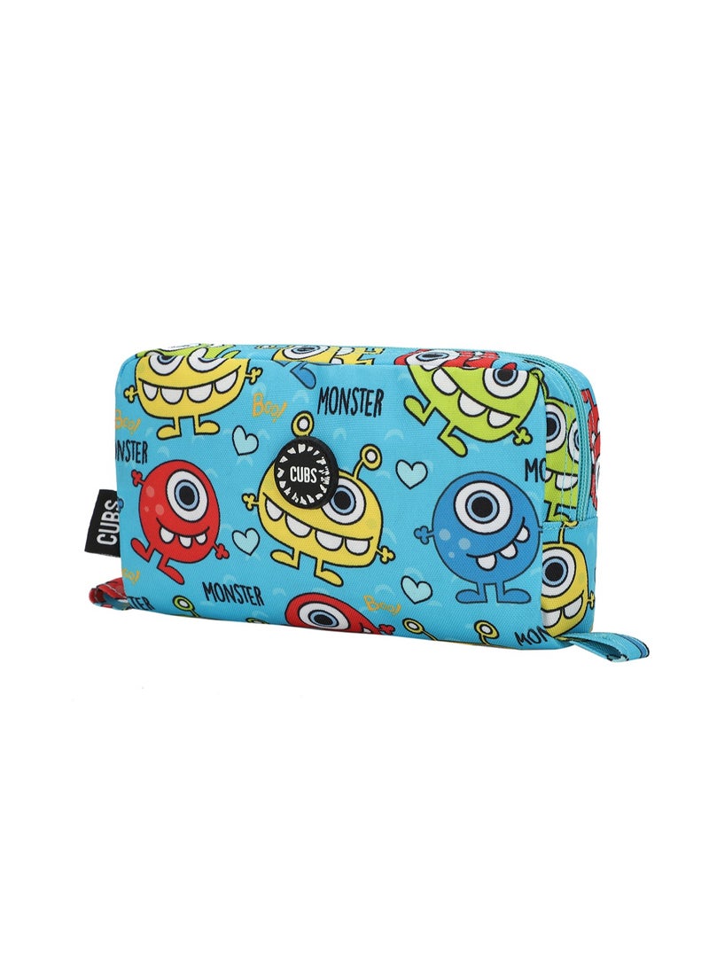 CUBS Monster Teeth Waterproof pencil case pouch with zip closure - Image 2