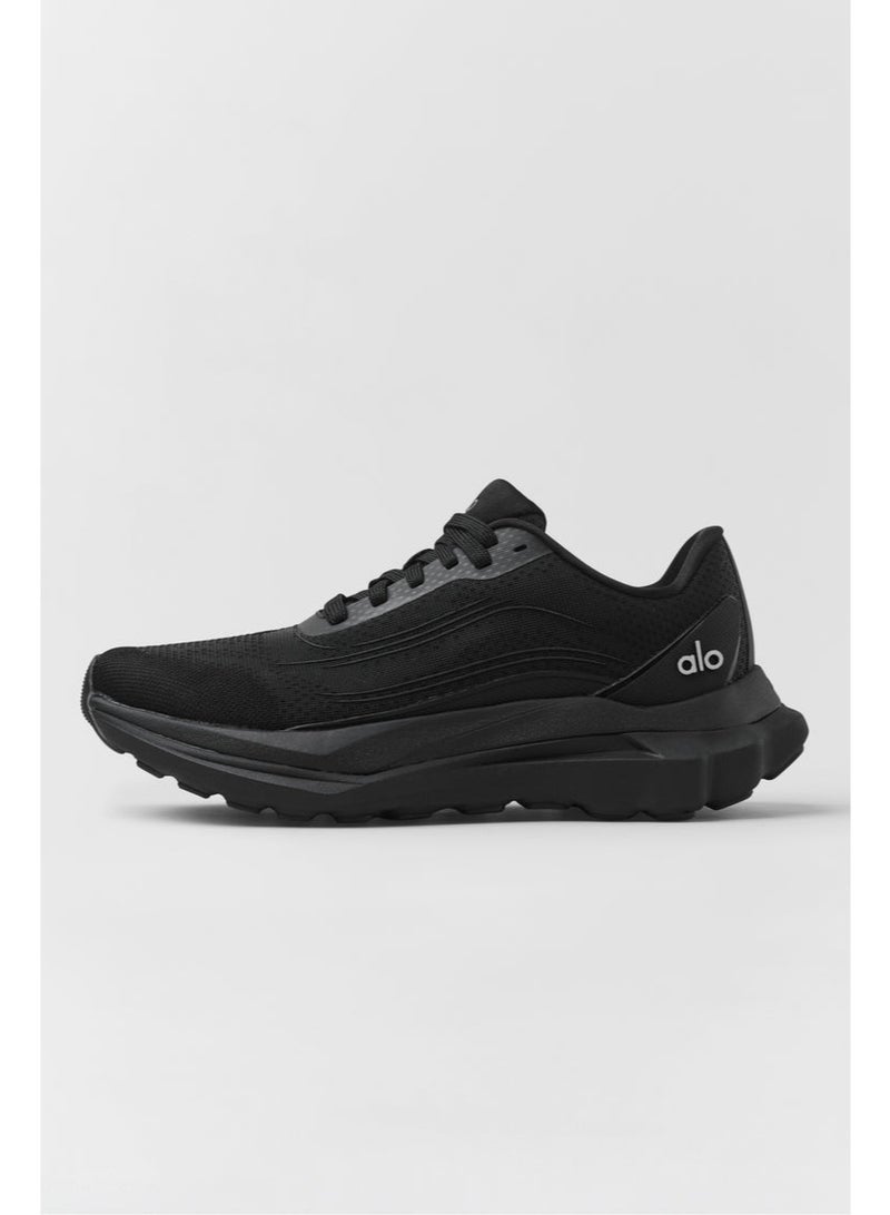 Alo Yoga Alo Runner Sports Shoes - All Black - Image 2