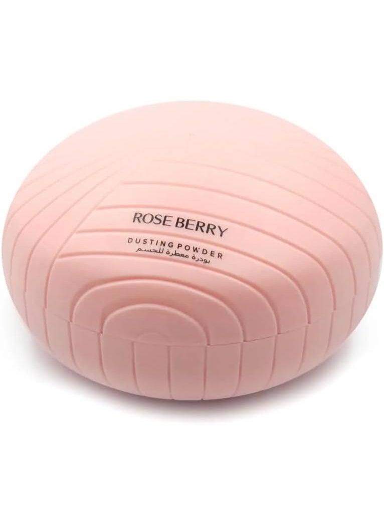 ROSE BERRY Scented Body Powder - Miss Rose Scent - 200g - Image 3