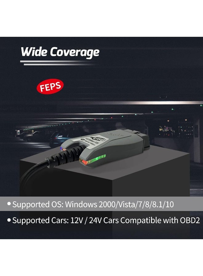 Vgate Vgate vLinker FS OBD2 USB Adapter for FORScan HS/MS-CAN Auto Switch  - Image 4