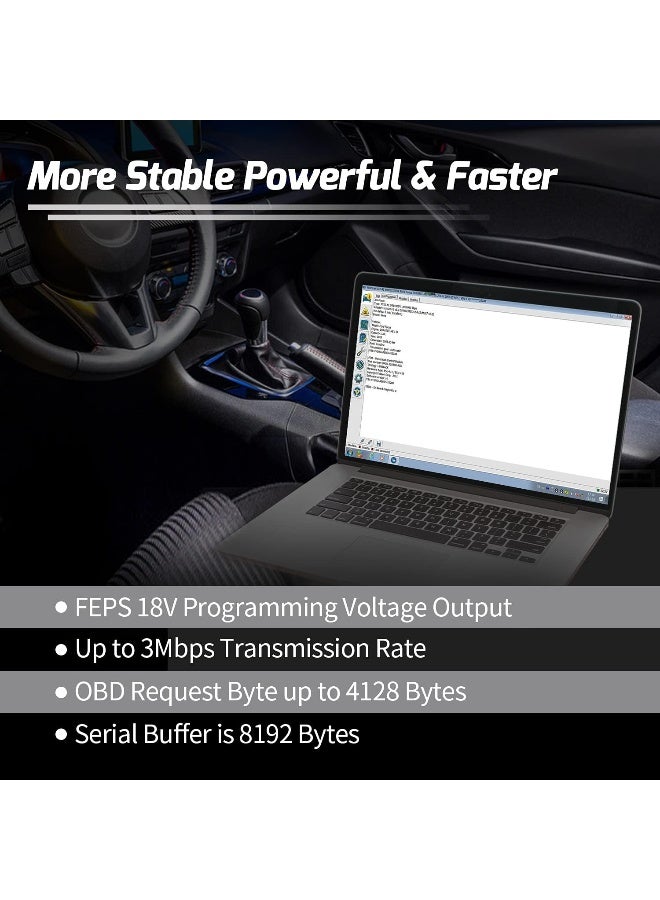 Vgate Vgate vLinker FS OBD2 USB Adapter for FORScan HS/MS-CAN Auto Switch  - Image 3