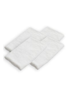 Hand Plain Towels Set of 4 (30x30cm) White - pzsku/Z0B92BA9C6E7940C563EBZ/45/_/1732803889/222e04ed-1df5-47fc-8b68-9147753c85db