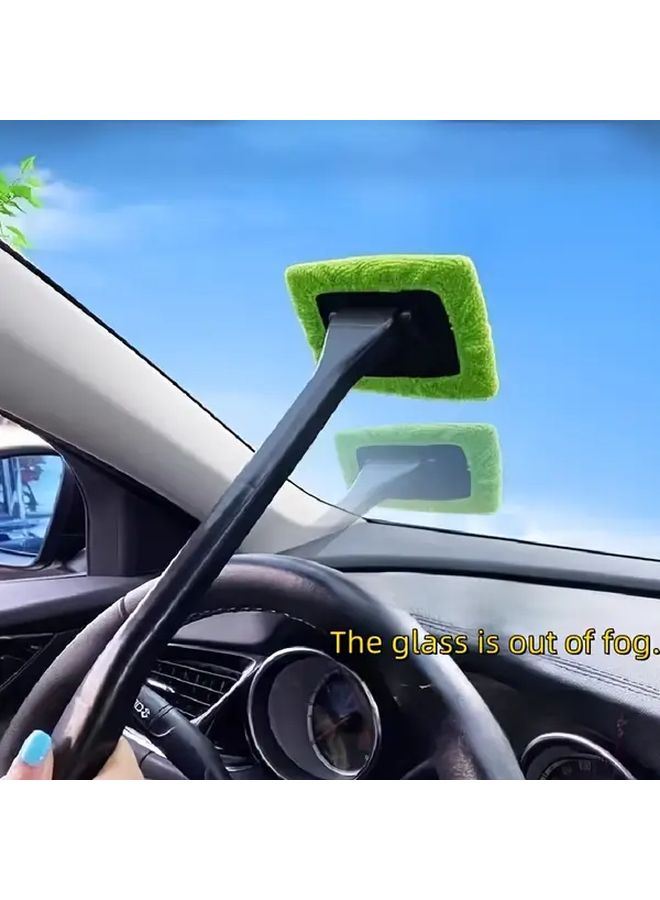 Defogging Brush Set Of 2 With 160 Degree Rotation Ergonomic Handle For All Vehicles - Image 4
