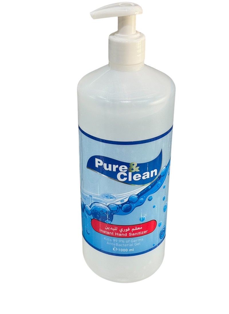 Pure & Clean Original Instant Hand Sanitizer 1000 ml  - Image 4