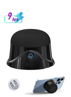 SYOSI 1 PCS Portable Magnetic Small Bluetooth Speaker, 5W Stereo Sound, Deep Bass, 9H Playtime, TWS Pairing Speaker for Home, Outdoor Travel, Golf Carts, Support for iPhone 12/13/14  - Image 1