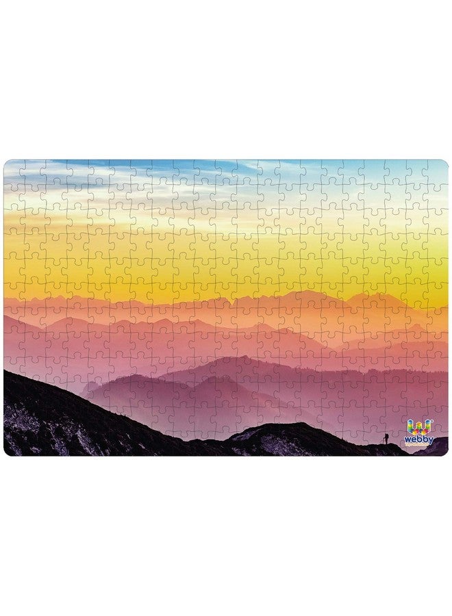 Webby Kids Sun Rise in Mountains Jigsaw Puzzle, 252 Pieces - Image 2