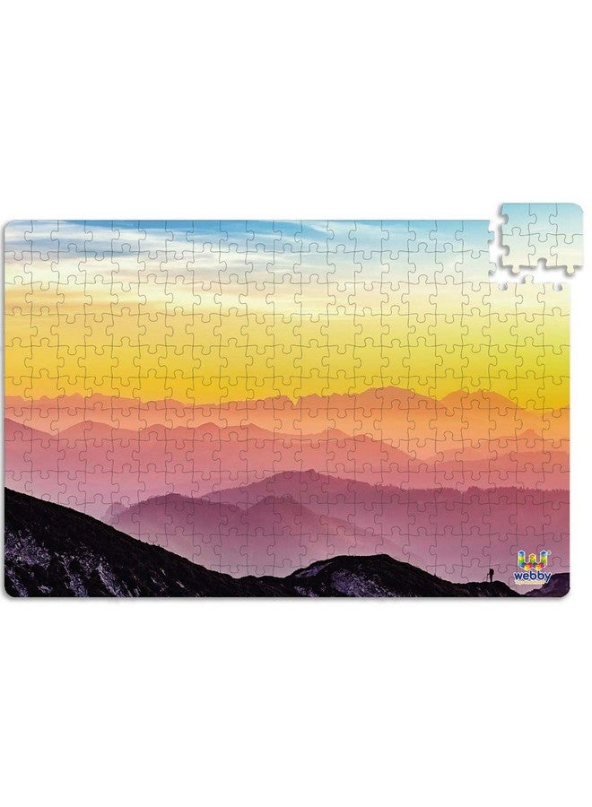 Webby Kids Sun Rise in Mountains Jigsaw Puzzle, 252 Pieces - Image 3