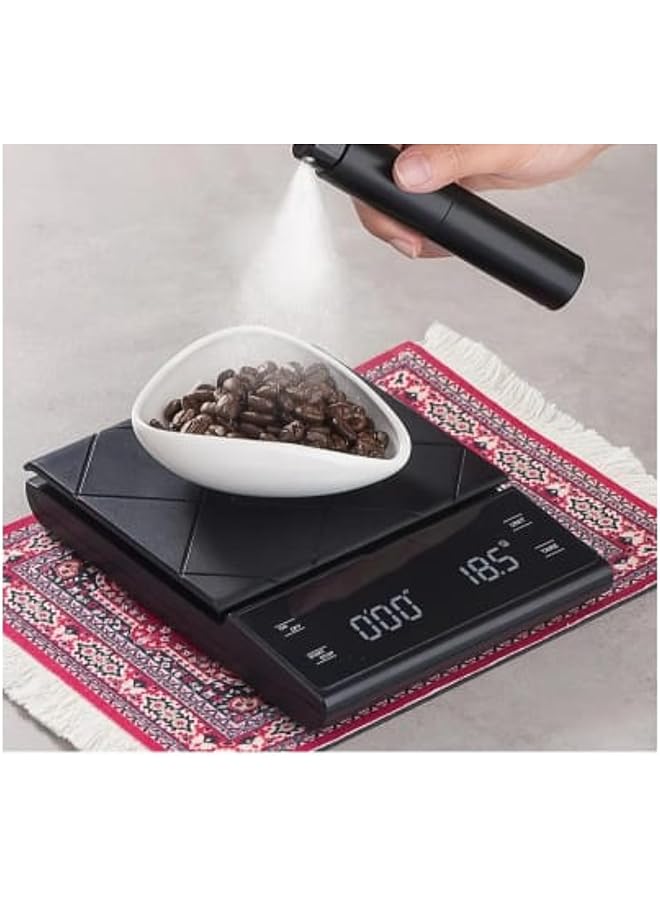 إيروريكس وسادة ماوس وسجادة قهوة على الطراز الفارسي، حصيرة V60 مضادة للانزلاق ومقاومة للرطوبة وقاعدة أكواب القهوة ومقاومة للحرارة ومتعددة الأغراض، تصميم سجادة عتيقة - Image 4