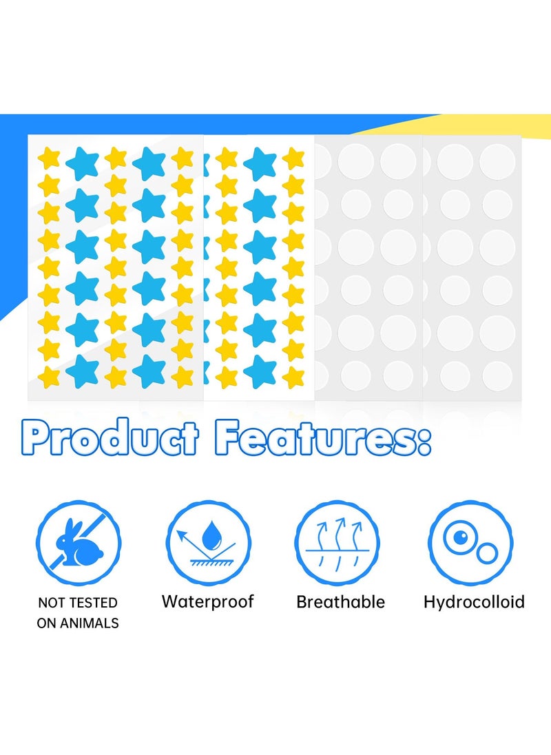 Elaimei Color Stars Of Acne Patch Tea Tree Acne Patch Water Colloid Net Acne Patch  - Image 4