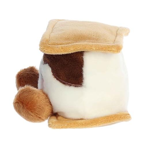 Aurora® Adorable Palm Pals™ Toastee S'More™ Stuffed Animal - Pocket-Sized Play - Collectable Fun - Brown 5 Inches - Image 5