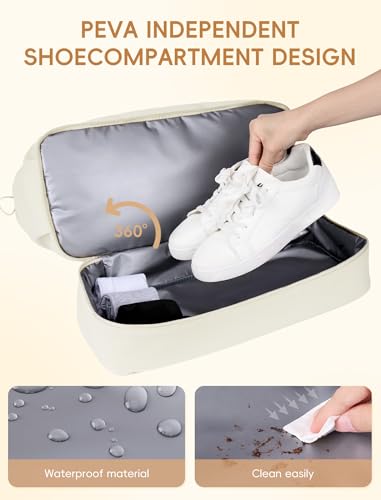 CLUCI Duffle Bag - Women's Travel & Gym Bag With Shoe Compartment - Image 4