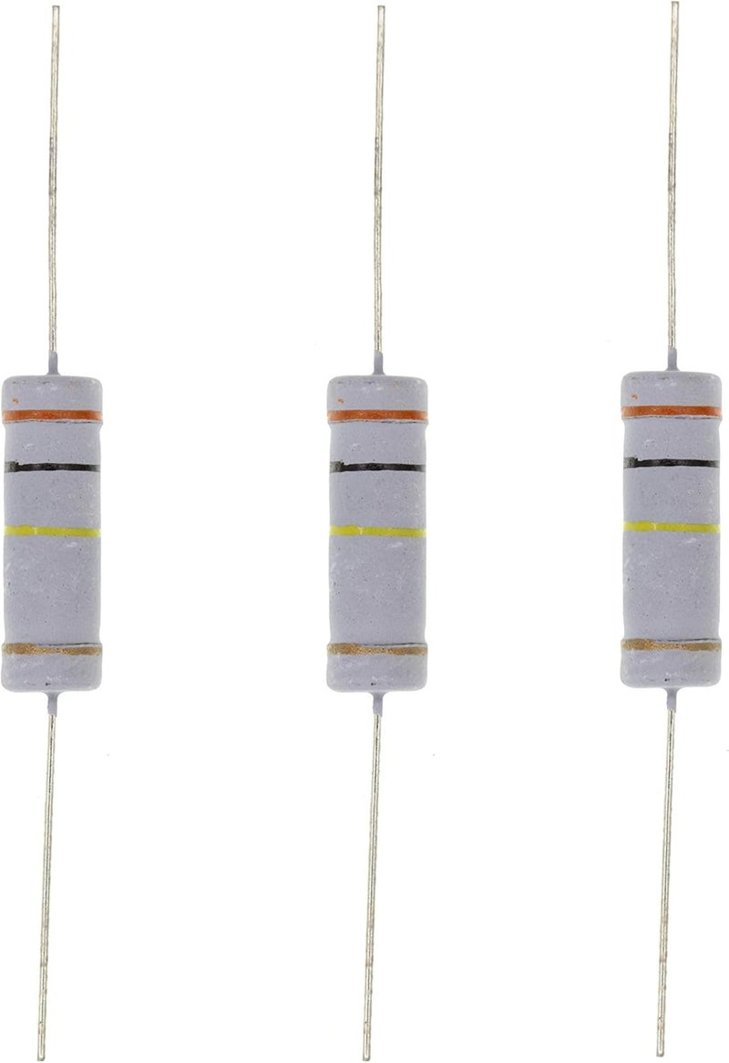 10PCS 5W 5 Watts 300K 300K Ohm 5% Metal Oxide Film Resistor