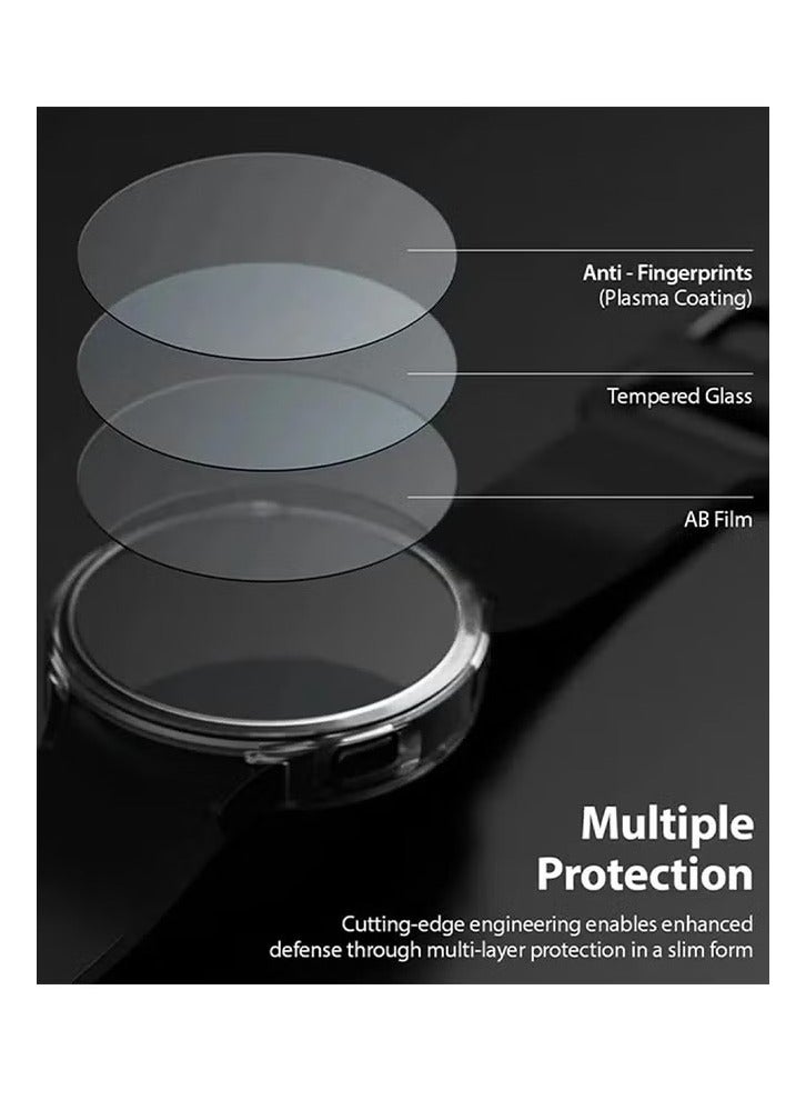 2 Pack Huawei Watch GT5 Pro 42MM Screen Protector, Tempered Glass with Alignment Stickers, Scratch-Resistant, HD, Ultra-Thin, Easy to Install, Full Coverage Protection for 42mm Watch Perfect - Image 5