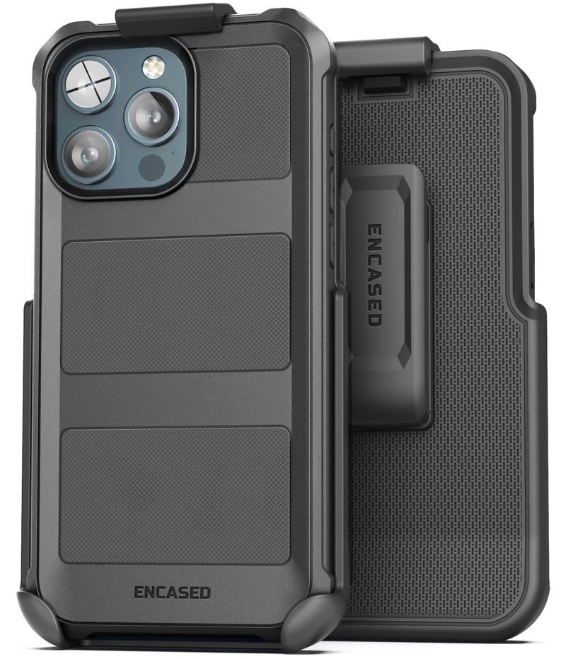 Encased Falcon Armor Designed for iPhone 15 Pro Max Case with Belt Clip Holster Ultra Protective Shockproof Cover Compatible with MagSafe - Image 2