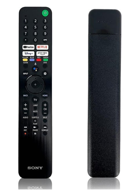 NEW Remote Control for Sony Bravia TVs – Compatible with KD-43X80J, XR-50X90J, XR-55A80J & More – Includes Netflix, Disney+, Prime Video, YouTube Buttons