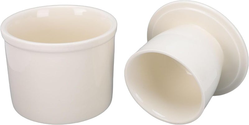 Butter Crock, Ceramic Butter Keeper with Sealed Design for Storage, 350ML Capacity, Elegant Kitchenware for Countertop, Dishwasher Safe - Image 2