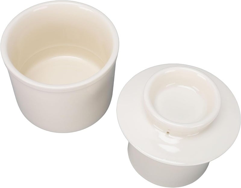 Butter Crock, Ceramic Butter Keeper with Sealed Design for Storage, 350ML Capacity, Elegant Kitchenware for Countertop, Dishwasher Safe - Image 3