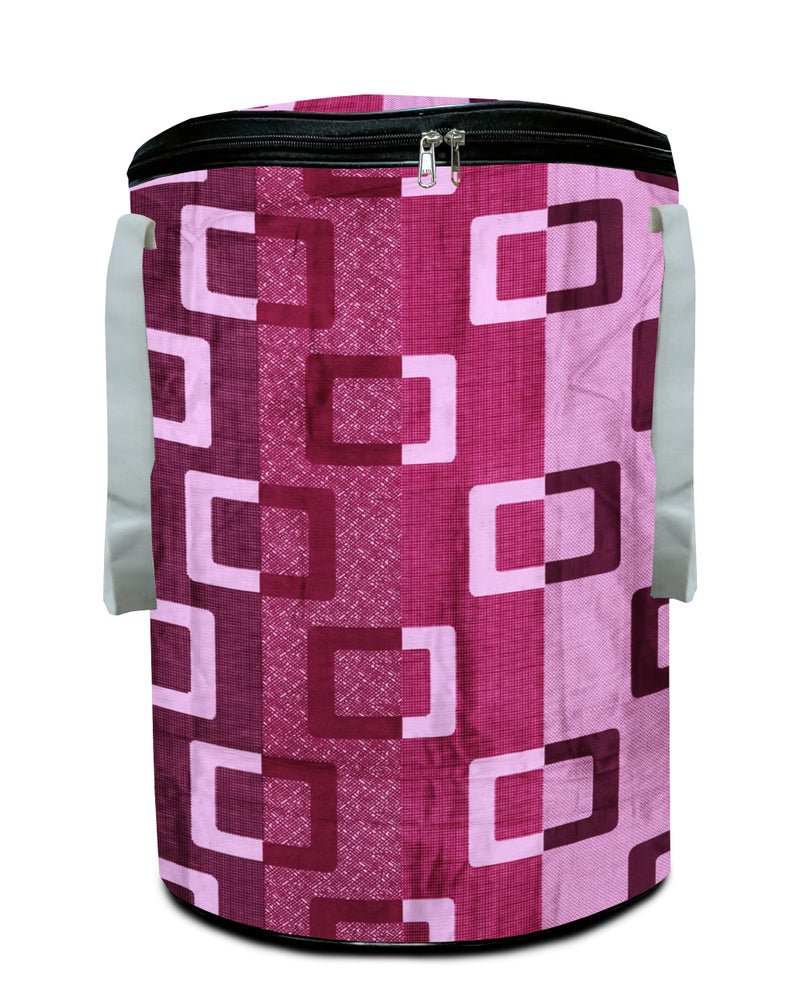 KANUSHI Industries® Designer Laundry Bag (Purple -colour)(LB-WINE-BOX-01) - Image 2