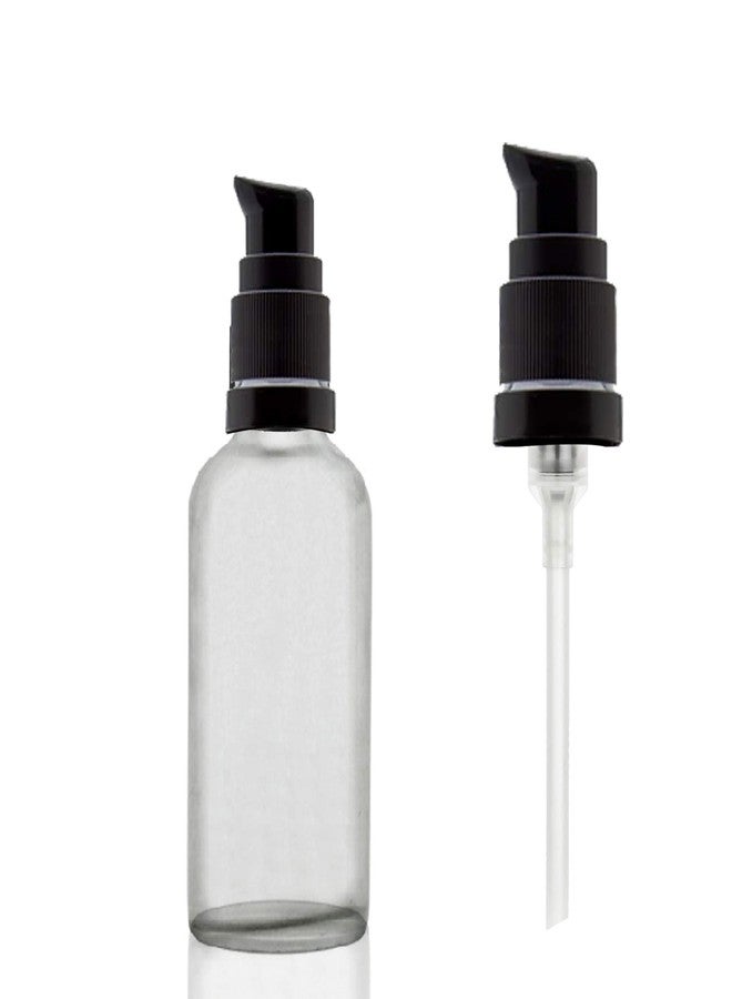 Devinez Multipurpose Pearl White Color Round Glass Bottle, 30 ml with Lotion Pump & Cap (Pack of 4), for Beauty, Essential Oils, Blends, Skin Care, Travel, Toners, Cosmetic & DIY - Image 4