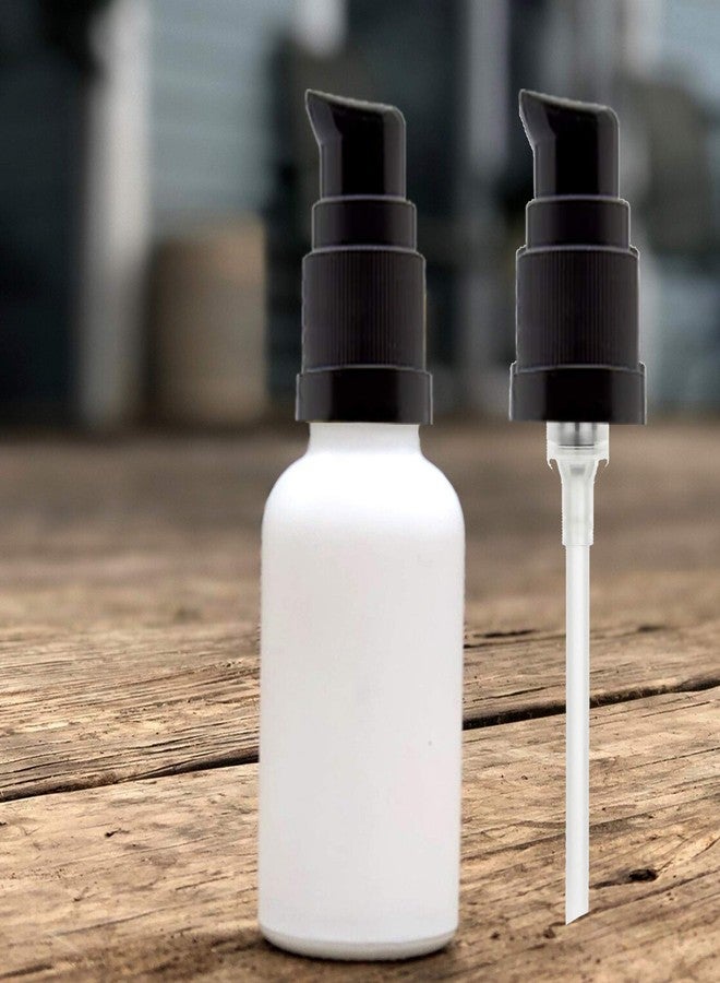 Devinez Multipurpose Pearl White Color Round Glass Bottle, 30 ml with Lotion Pump & Cap (Pack of 4), for Beauty, Essential Oils, Blends, Skin Care, Travel, Toners, Cosmetic & DIY - Image 5